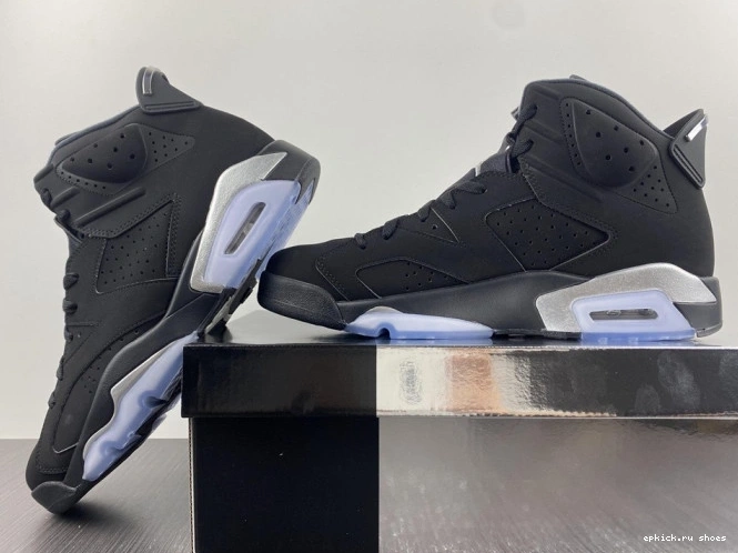 Rep DX2836-001 Jordan Metallic Silver Air 6 0731